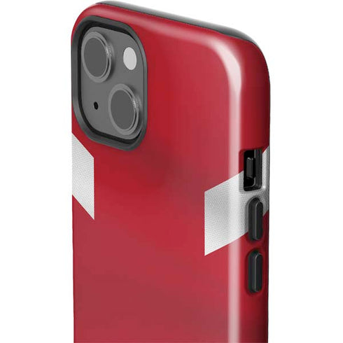 Russia Soccer Flag iPhone 14 Plus Impact Case